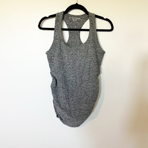 Beyond the Bump Featherweight Let It Grow Racerback Maternity Tank large - Picture 1 of 7